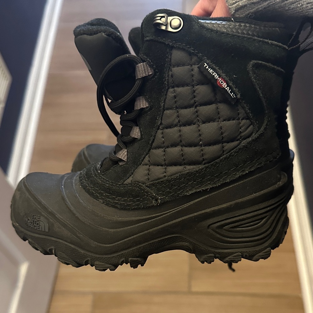 The North Face Quilted Black Boots